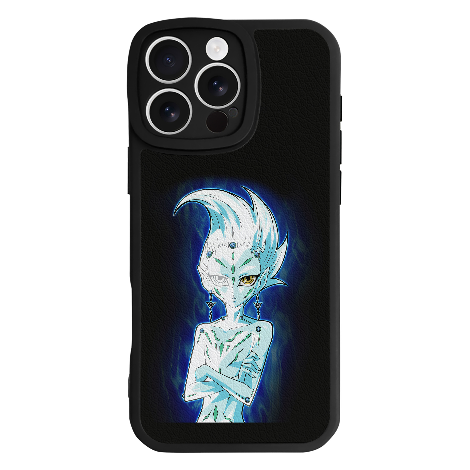 （画像用） 遊☆戯☆王 Yu-Gi-Oh! 【iPhone 16シリーズ対応】シリコンスマホケース（レザー調） 材質：シリコン
